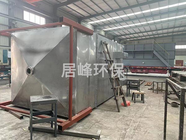 湖南某新能源公司沥青废气和废水处理设备发货了