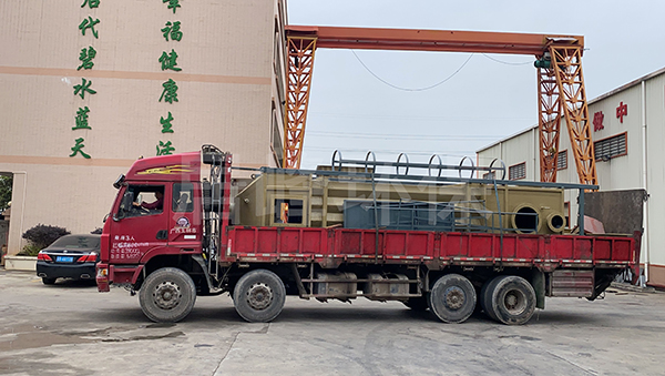 深圳某黄金珠宝有限公司硫酸雾处理设备出货